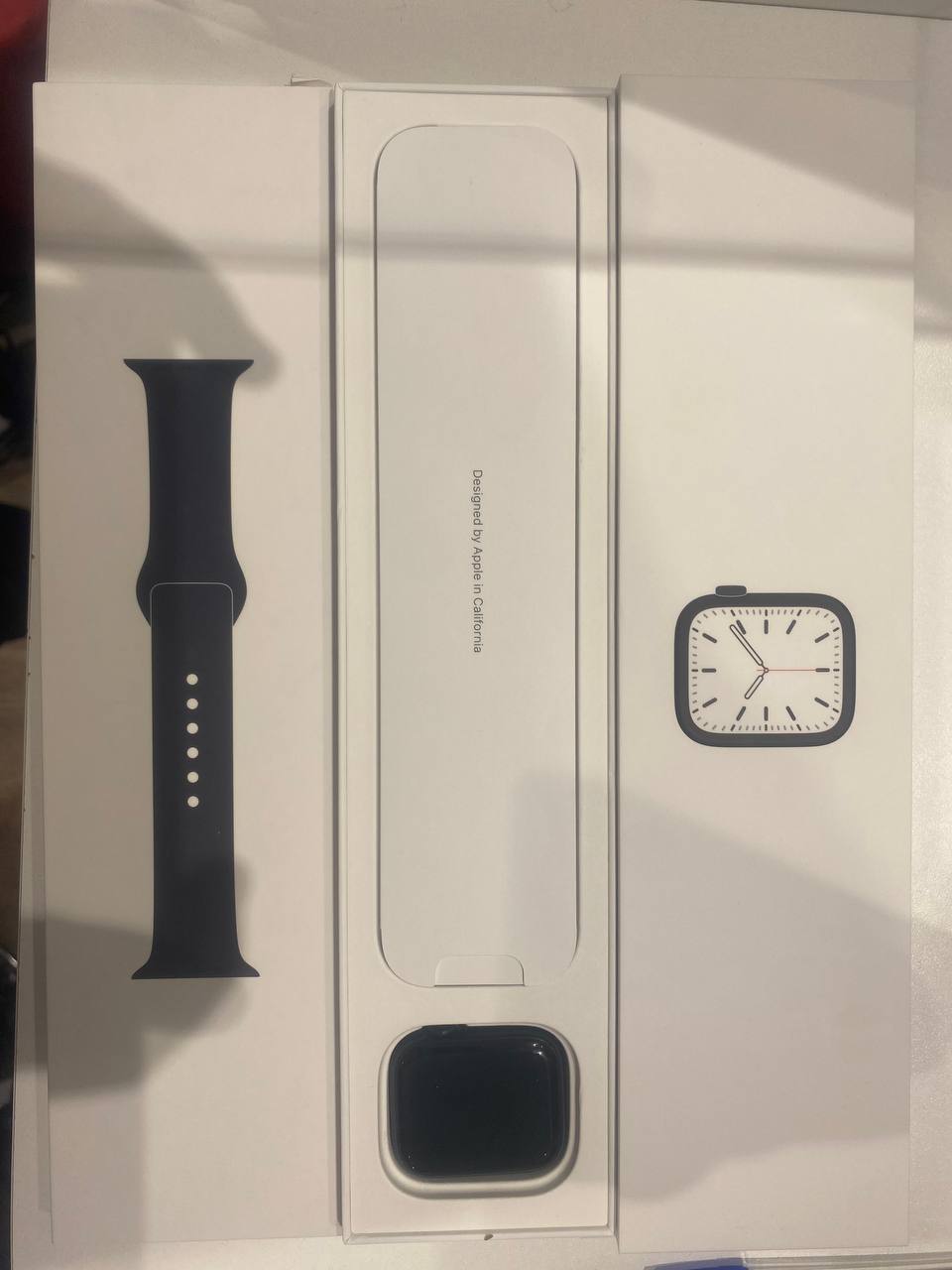 Смарт-часы Apple Watch Series 7 Midnight A2474 MKN53RU/A