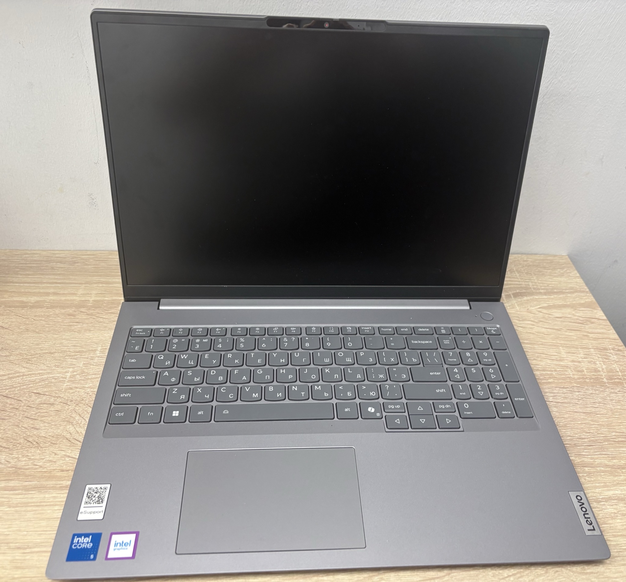 Ноутбук Lenovo ThinkBook 16 G8 IRL, серый, 16", Intel Core 5 210H, 16 ГБ ОЗУ, 512 ГБ SSD