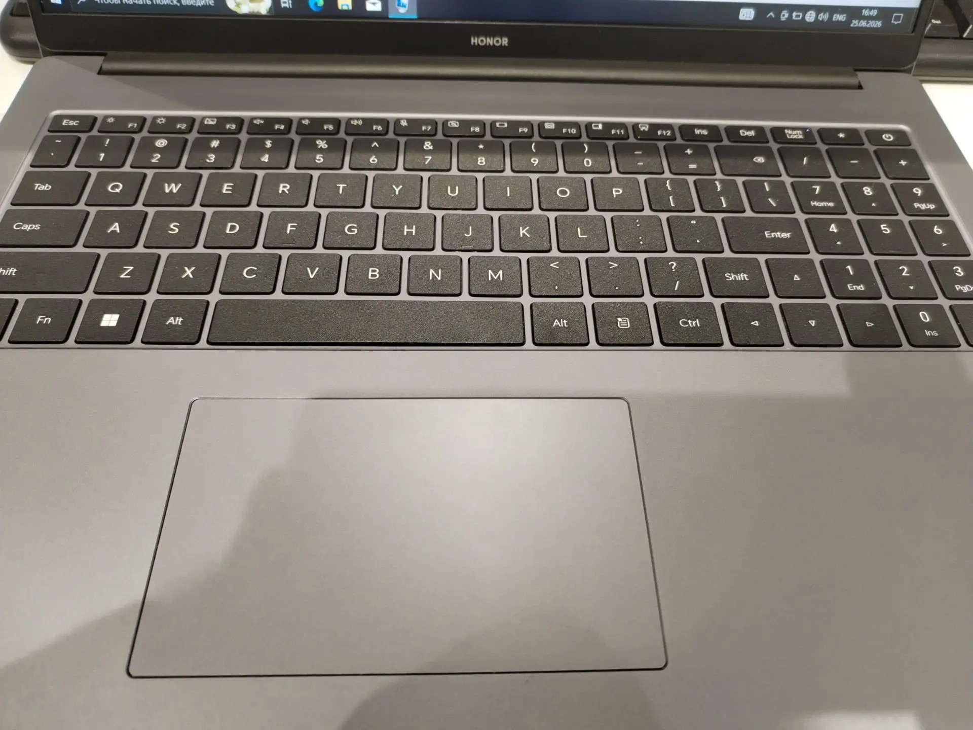 Ноутбук Honor MagicBook X16 BRN-F56, серый, 16", Intel Core i5-12450H, 16 ГБ ОЗУ, 512 ГБ SSD