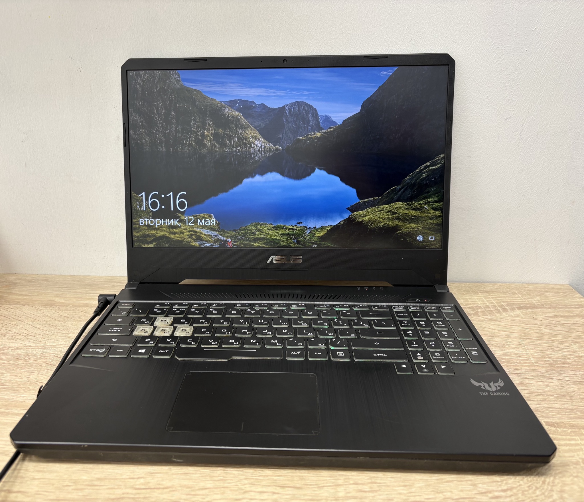 Ноутбук ASUS TUF Gaming FX505DT-BQ035, чёрный, 15.6", Ryzen 7, 8 ГБ ОЗУ, 480 ГБ SSD, GTX 1650 4 ГБ