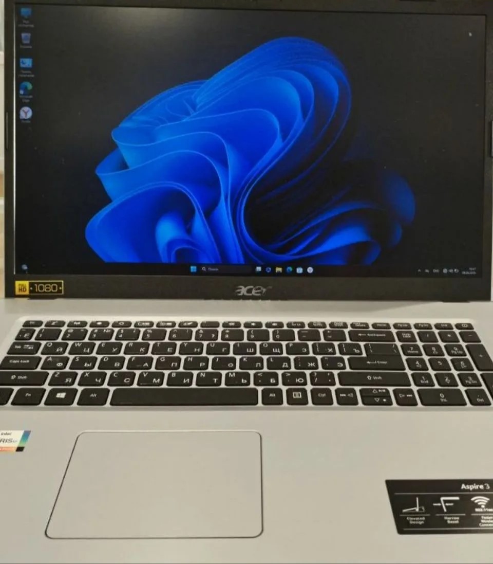 Ноутбук Acer Aspire 3 A317-53-510U, 17.3", Intel Core i5, 12 ГБ ОЗУ, 512 ГБ SSD, серый