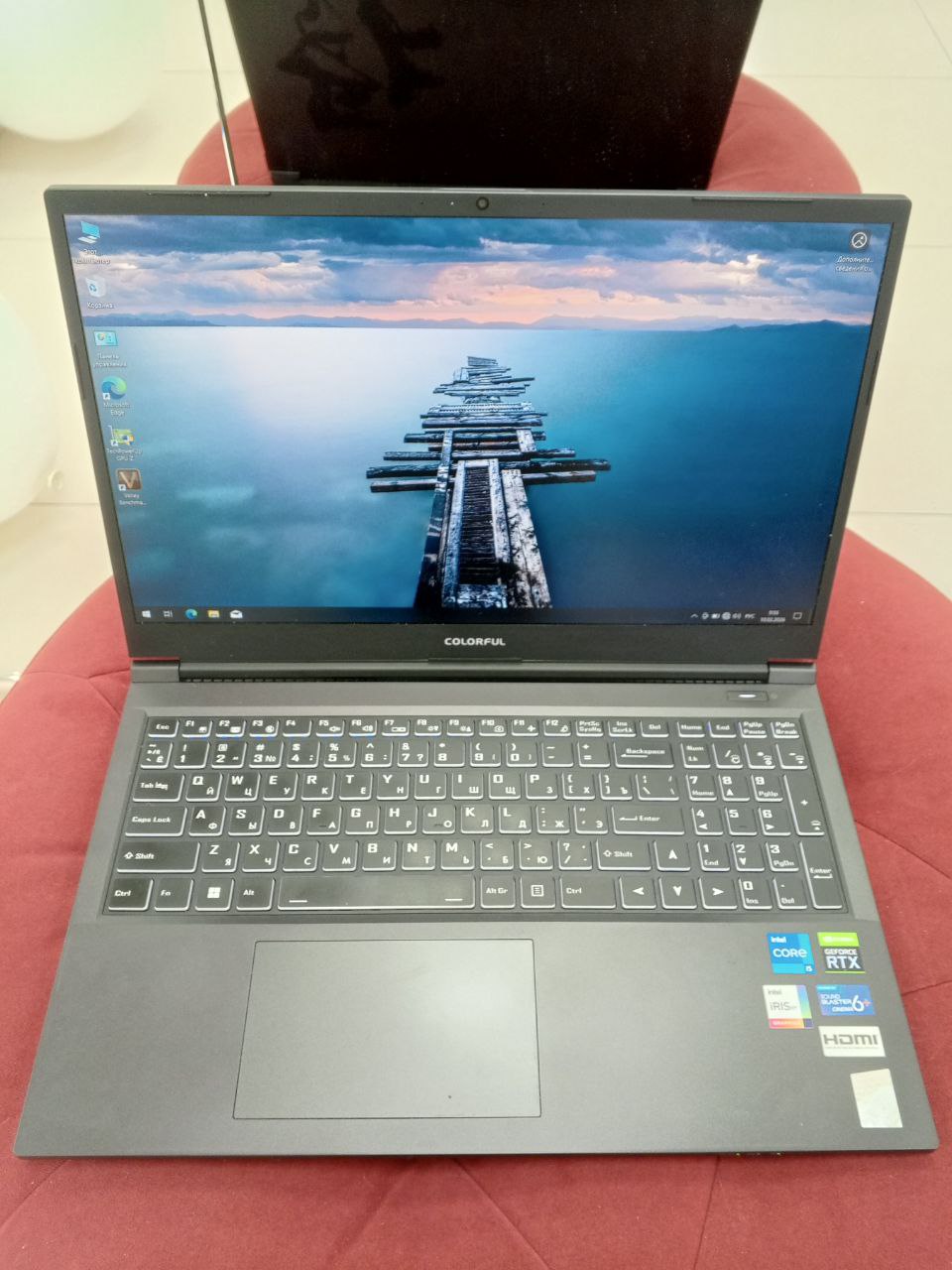 Ноутбук Colorful X15AT22, 15.6", Intel Core i5-12500H, 16 ГБ ОЗУ, 512 ГБ SSD, NVIDIA GeForce RTX 306