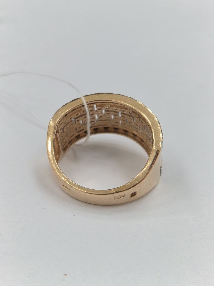 Кольцо золотое 585 пробы с фианитом, 4, 51 гр