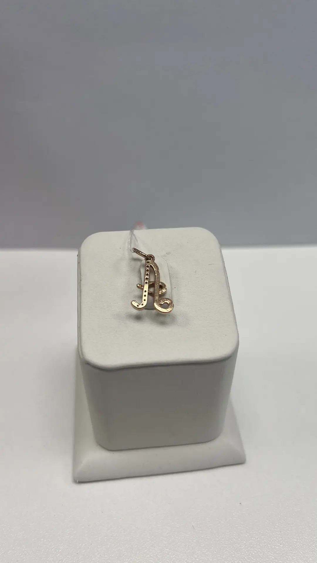 Кулон с фианитом, золото 585 пробы, 1, 1 гр