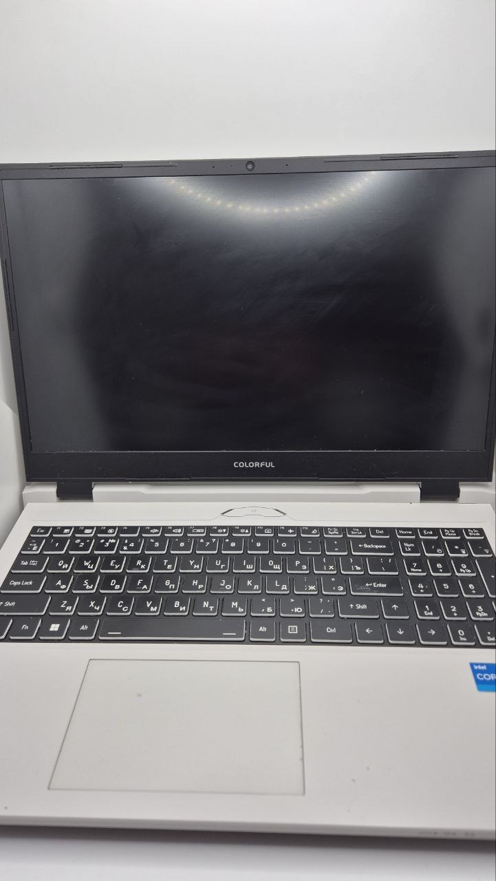 Ноутбук Colorful P15 24-HE55D16512A-W, белый, 15.6", Intel Core i5, 16 ГБ ОЗУ, 1 ТБ SSD, NVIDIA GeFo