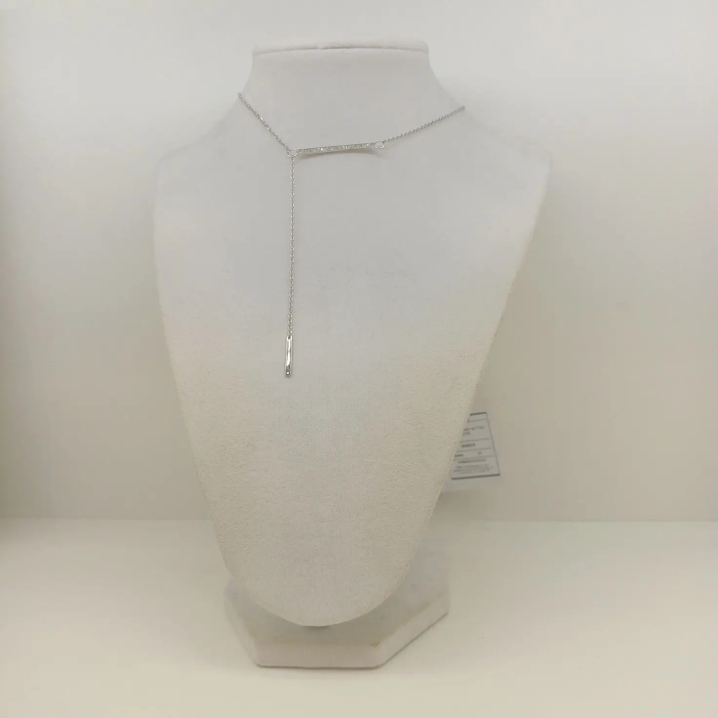 Колье с бриллиантами и фианитами, золото 585 пробы, 3, 85 г