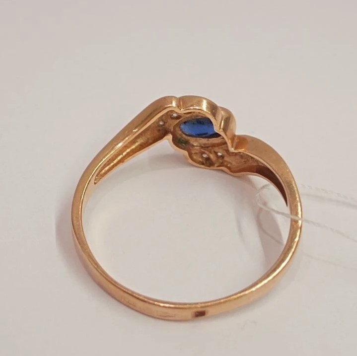 Кольцо, золото 585, ВЕС 2, 82 гр., размер 19, 5