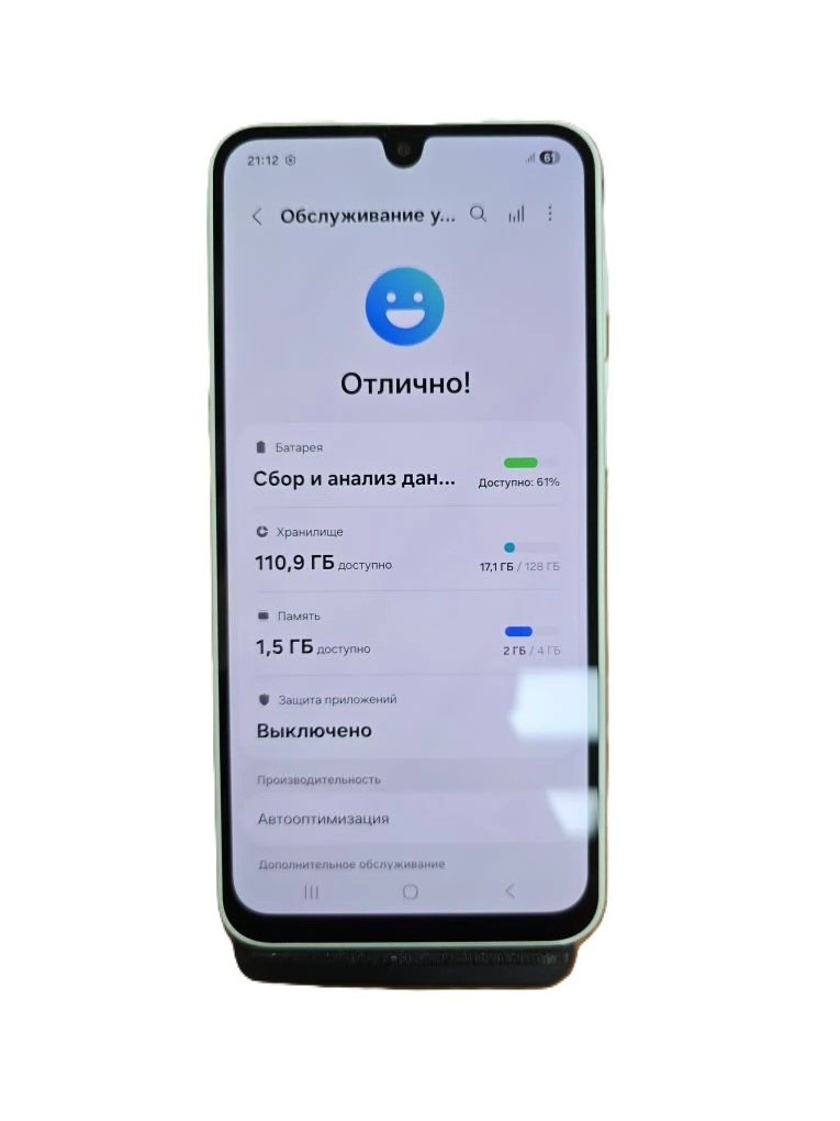 Смартфон Samsung Galaxy A16 SM-A165F, 4/128 ГБ, зелёный-1