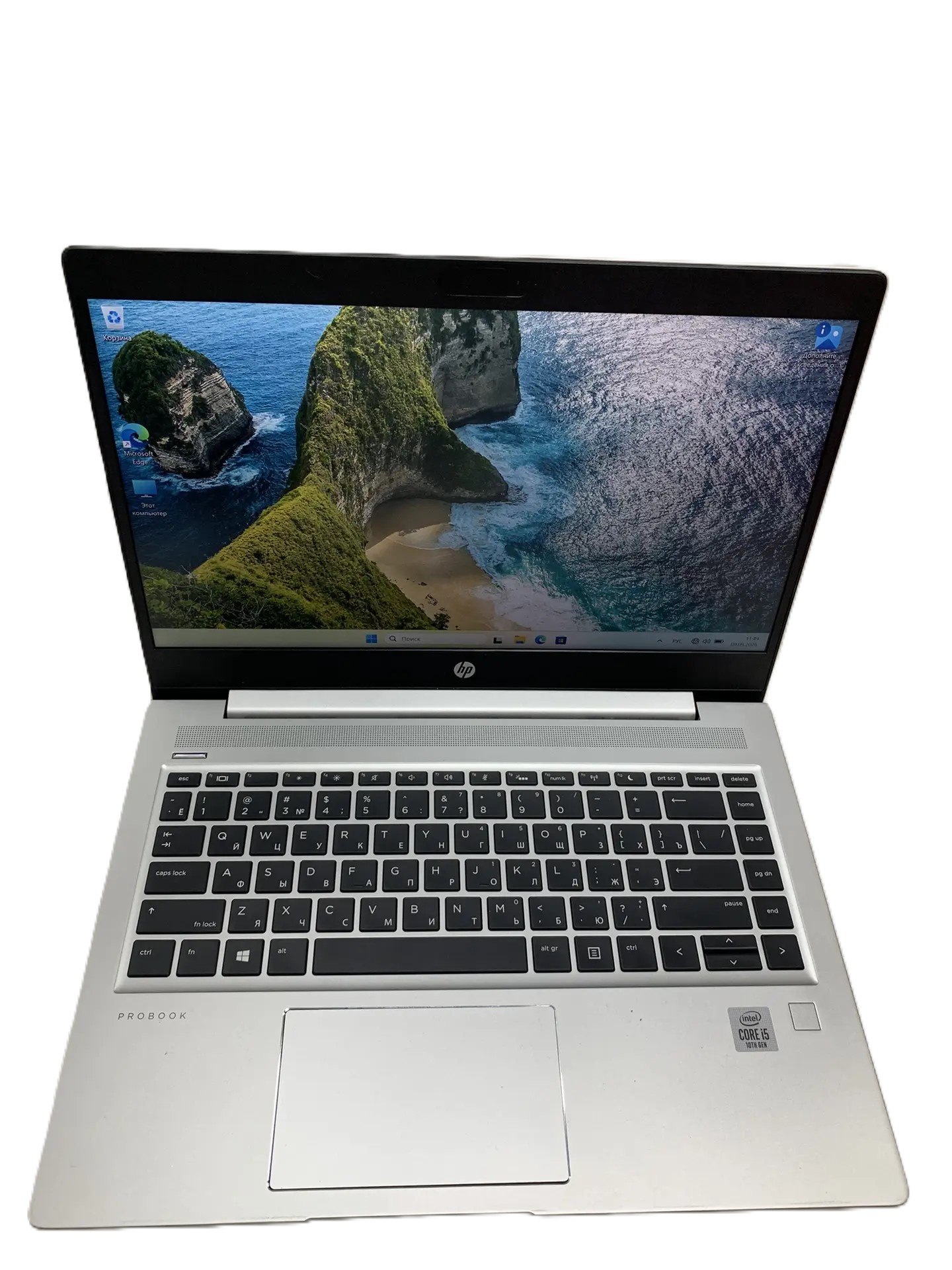 Ноутбук HP ProBook 440 G7, 14", Intel Core i5, 16 ГБ ОЗУ, 256 ГБ SSD, серебристый-1
