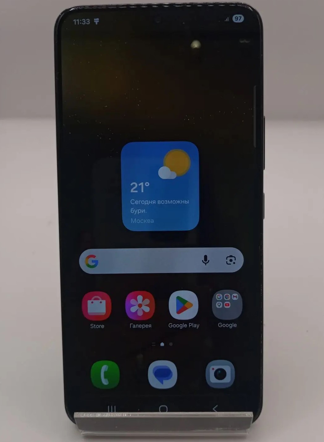 Смартфон Samsung Galaxy S22, 8/128 ГБ, чёрный-1