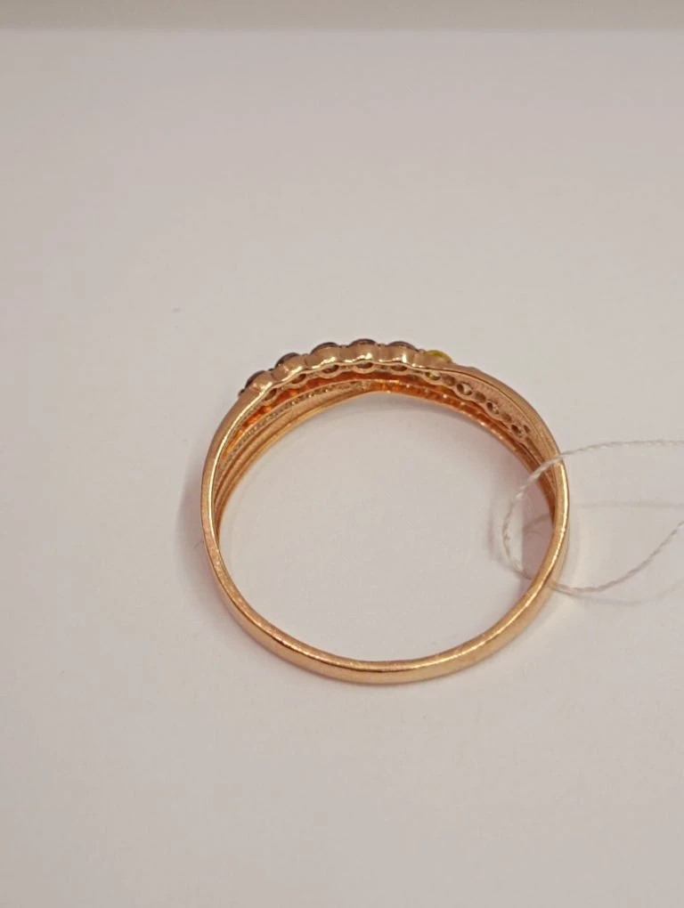 Кольцо, золото 585, вес 1, 64 гр., размер 19