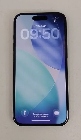 Смартфон Apple iPhone 15, 128 ГБ, чёрный-1