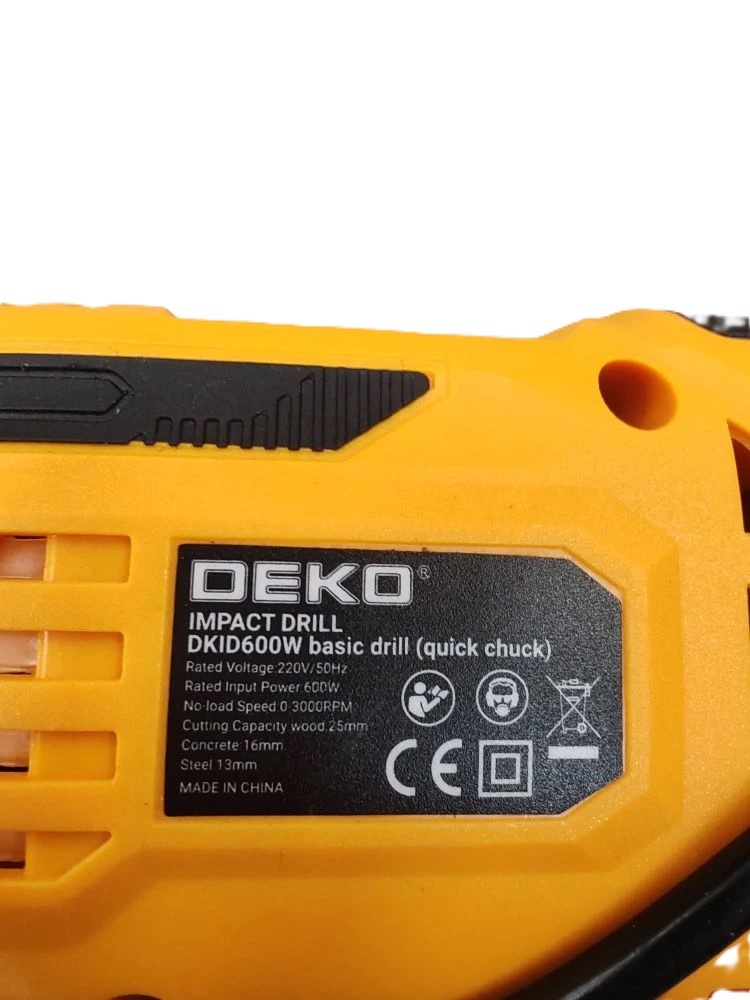 Дрель DEKO DKID 600W