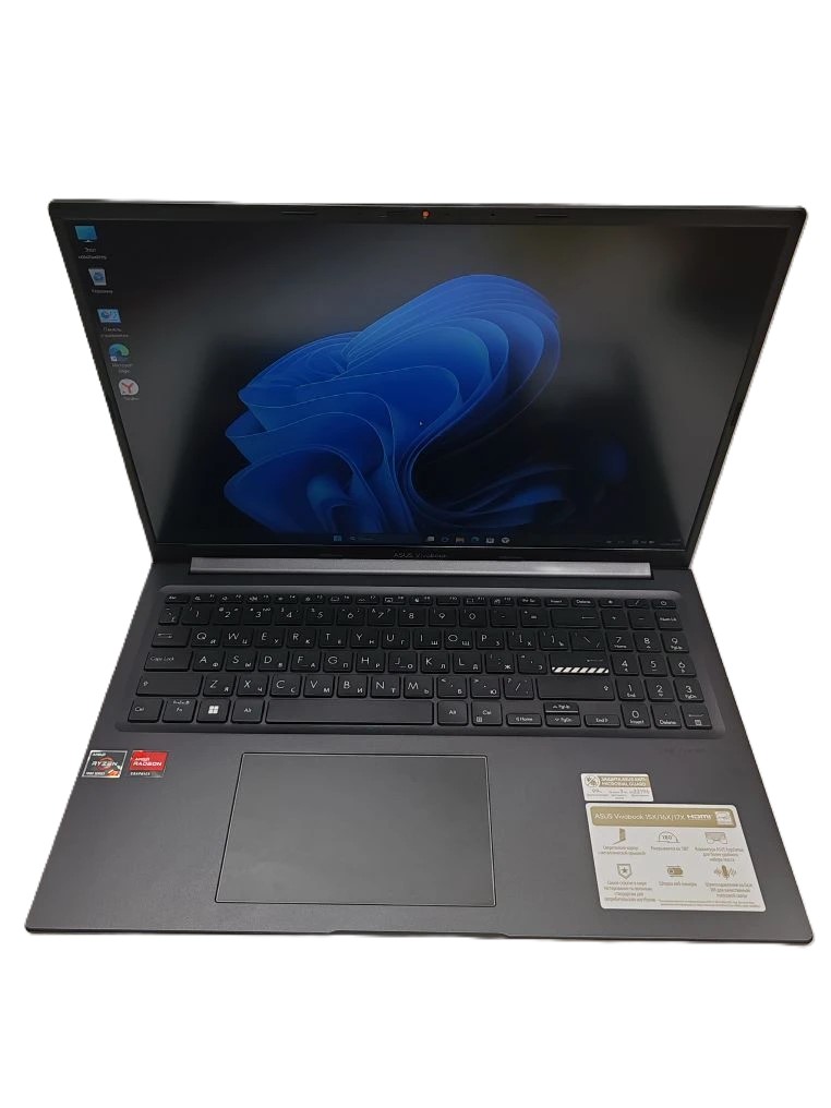 Ноутбук Asus VivoBook 16X M3604Y, серый, 16", Ryzen 7 7730U, 16/512 ГБ-1