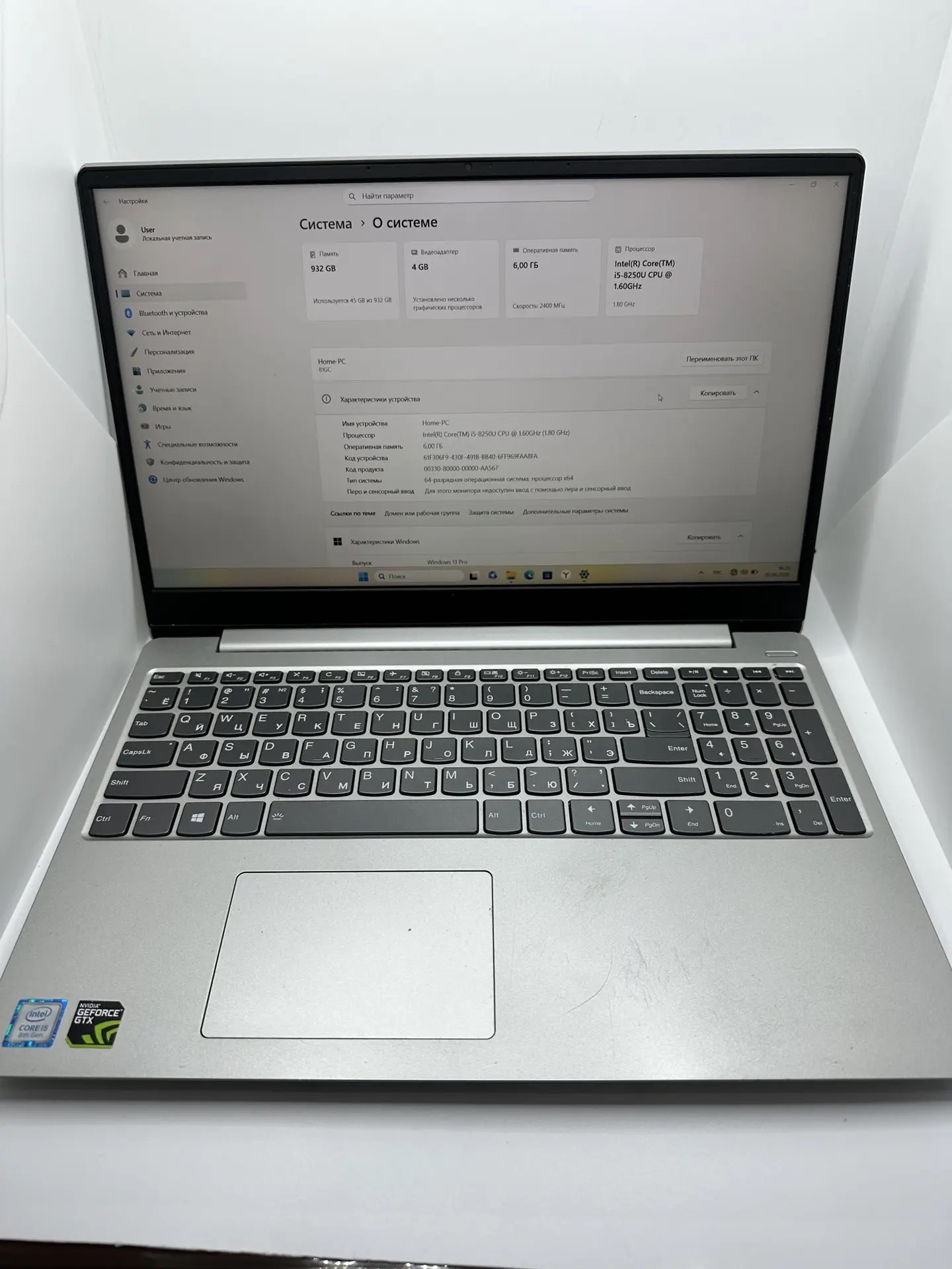 Ноутбук Lenovo IdeaPad 330S-15IKB, серый, 15, 6", Intel Core i5, 6 ГБ ОЗУ, 1 ТБ HDD