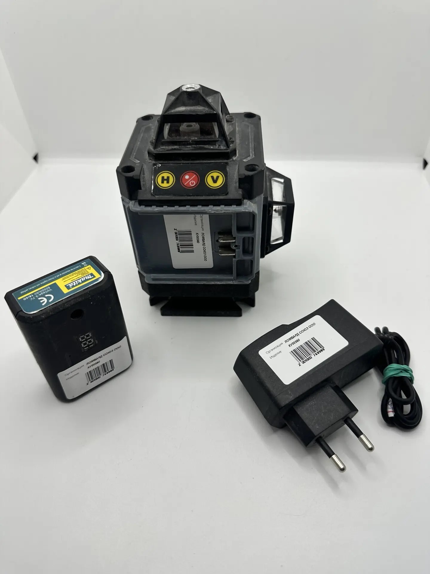 Лазерный нивелир PROFIPOWER, зелёный, 3.7V-1