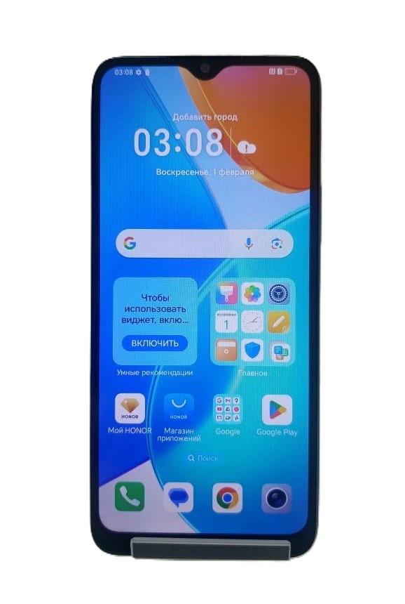 Смартфон HONOR X6 VNE-LX1, 4/64 ГБ, синий-1