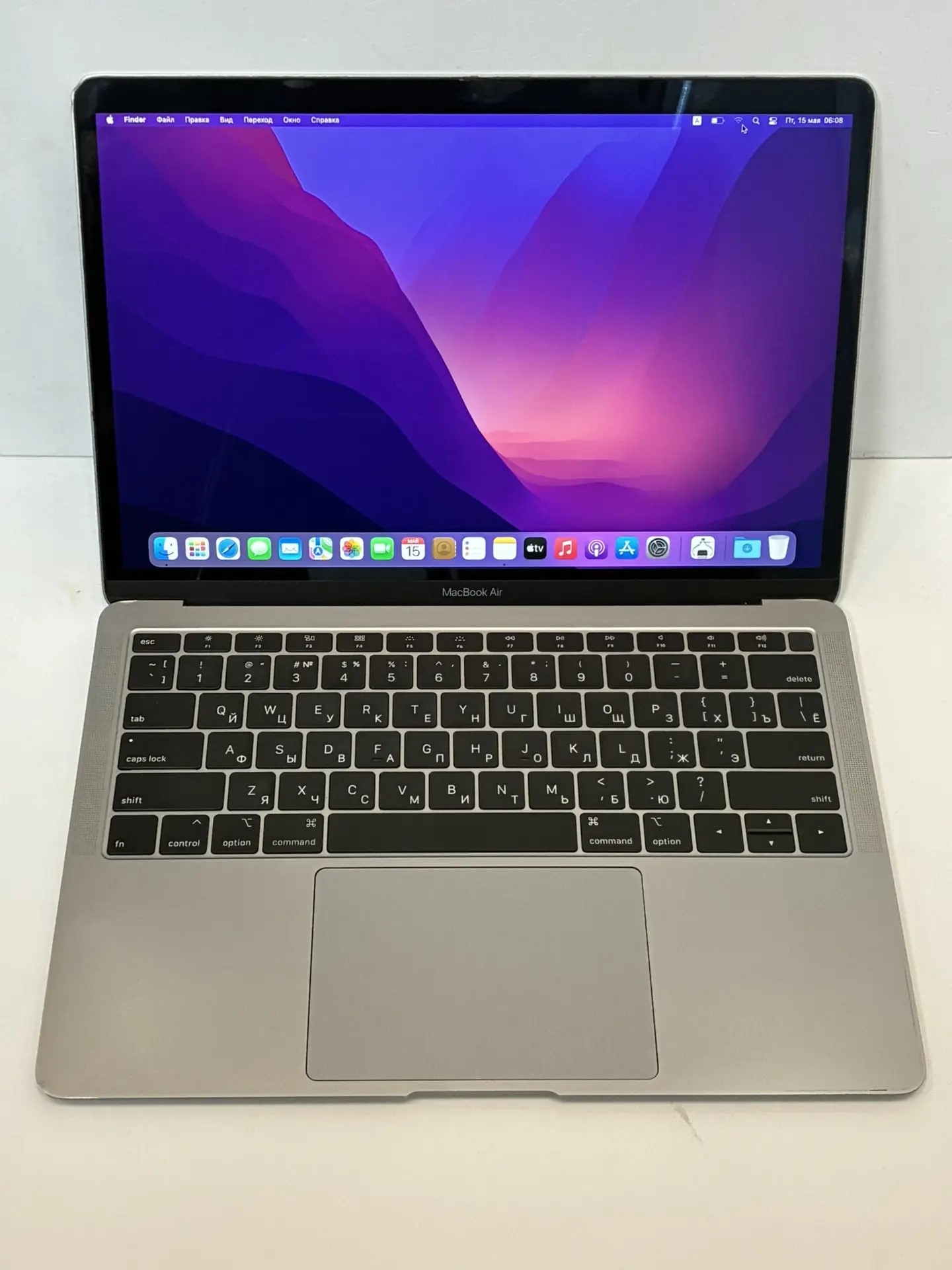 Ноутбук Apple MacBook Air 13", 2018, Intel Core i5, 8/128 ГБ, Space Gray-1
