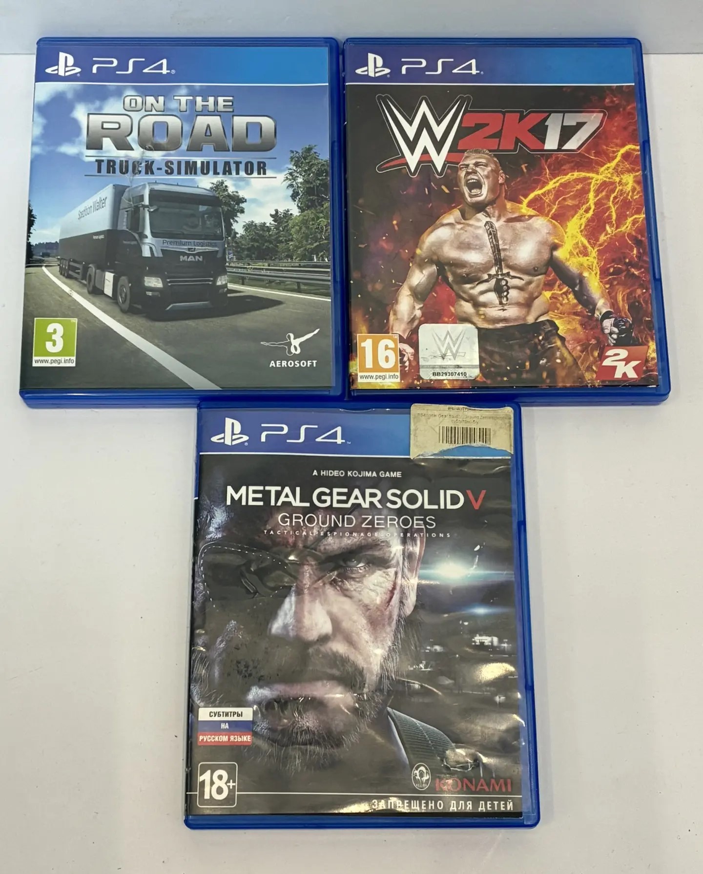 Комплект игр для Sony PlayStation 4 (9 штук)-1