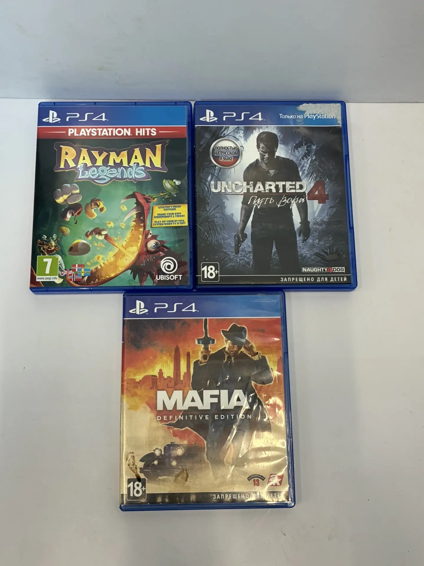 Комплект игр для Sony PlayStation 4 (9 штук)