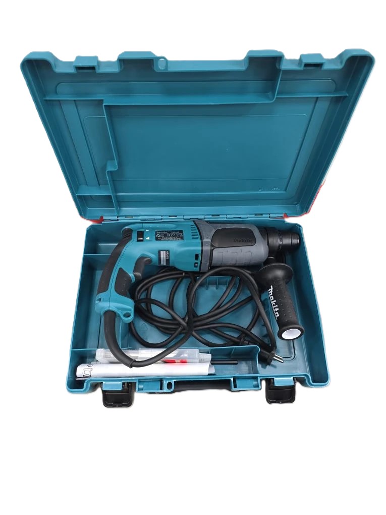 Перфоратор Makita HR2470, в комплекте с кейсом и бурами-1