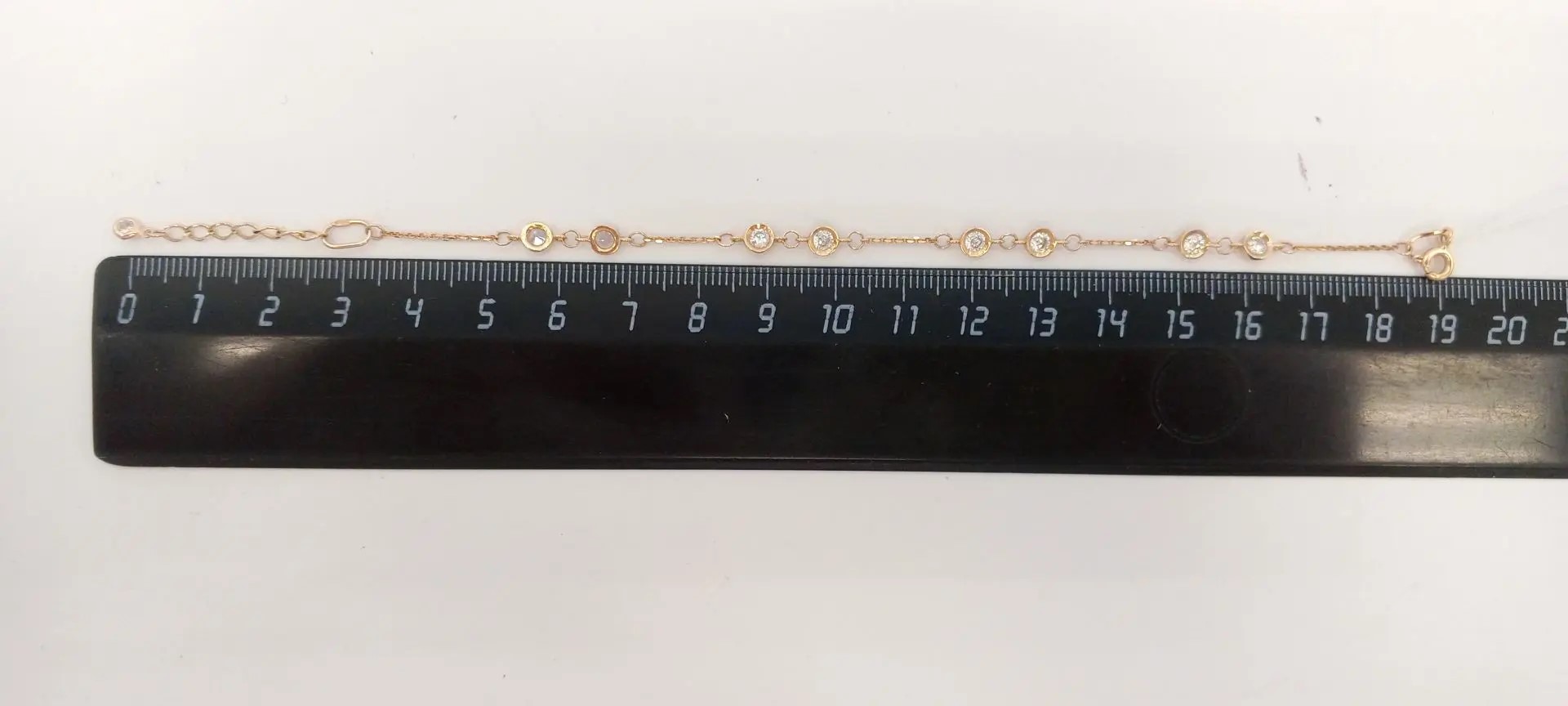 Золотой браслет 585 пробы, вес 2,75 г-1