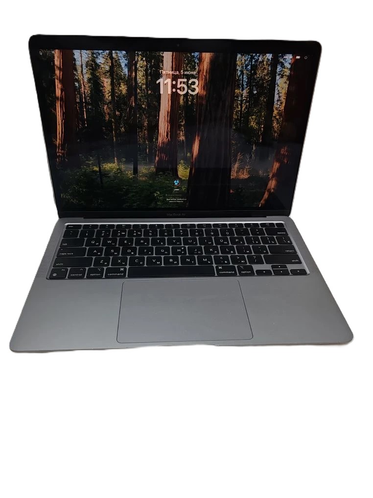 Ноутбук Apple MacBook Air M1 (2020), 8/256 ГБ, Space Gray-1