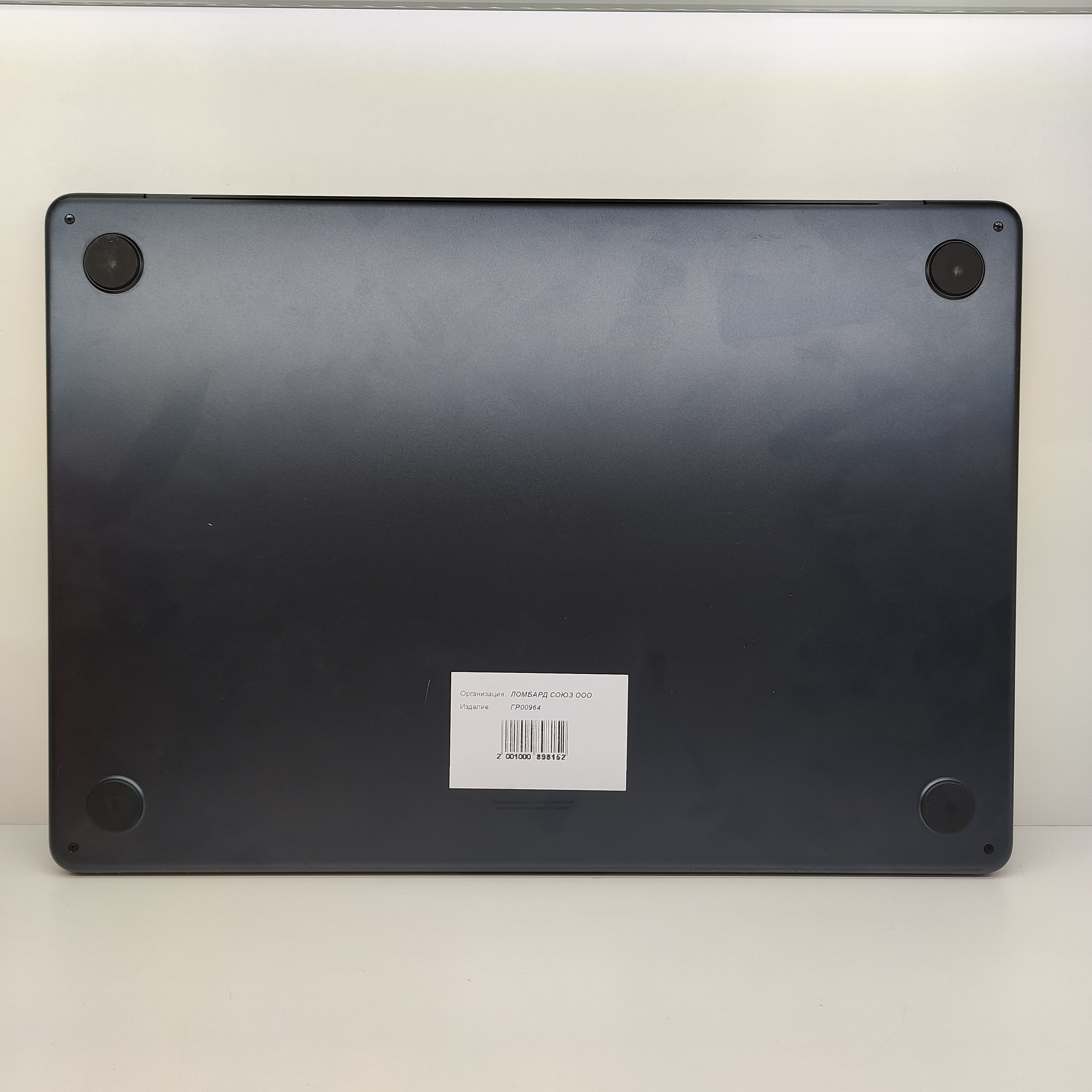 Ноутбук Apple MacBook Air 15", M4, 16/512 ГБ, Midnight