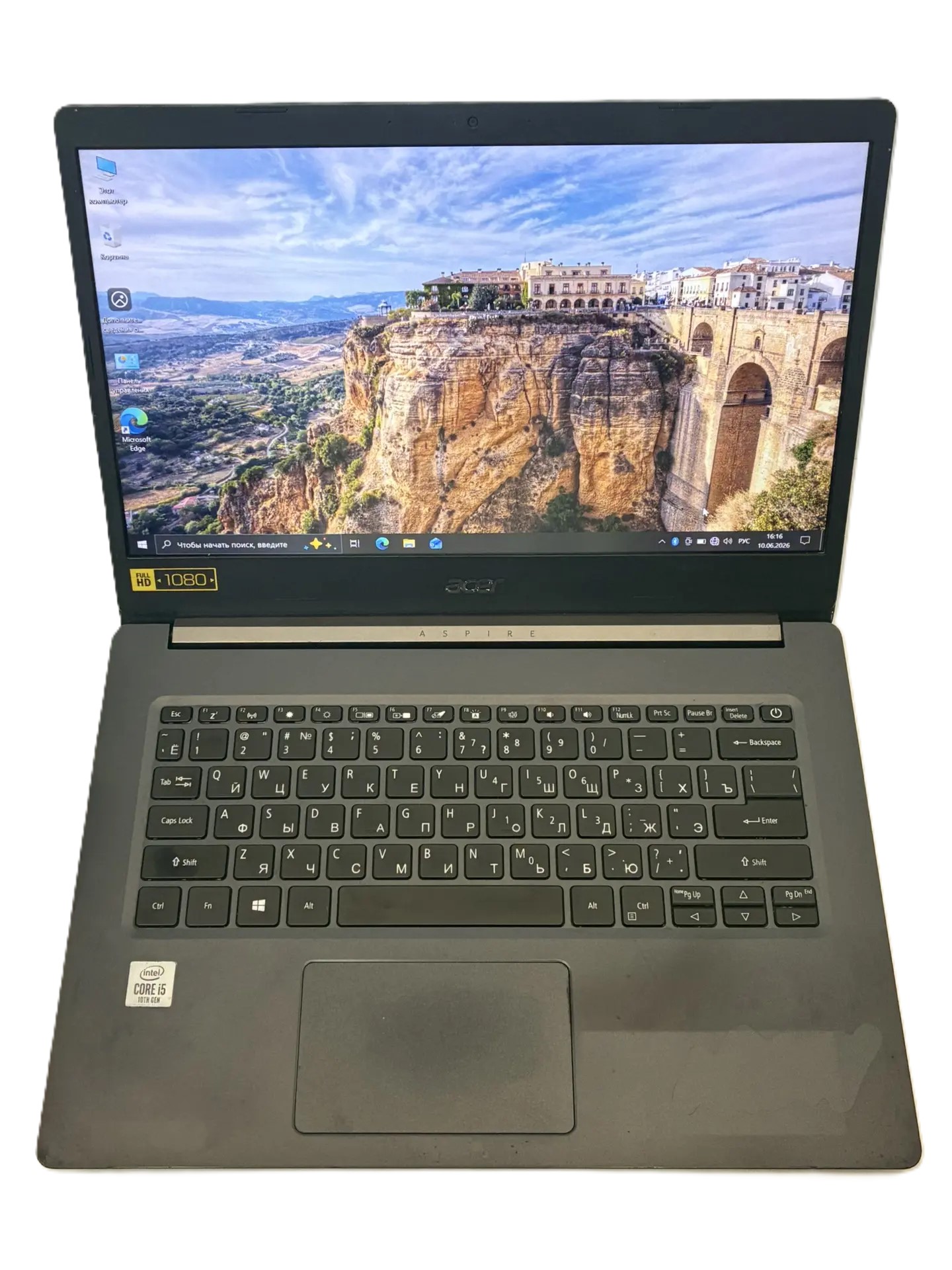 Ноутбук Acer Aspire A514-52-596F, 14", серый, Intel Core i5, 8/512 ГБ-1
