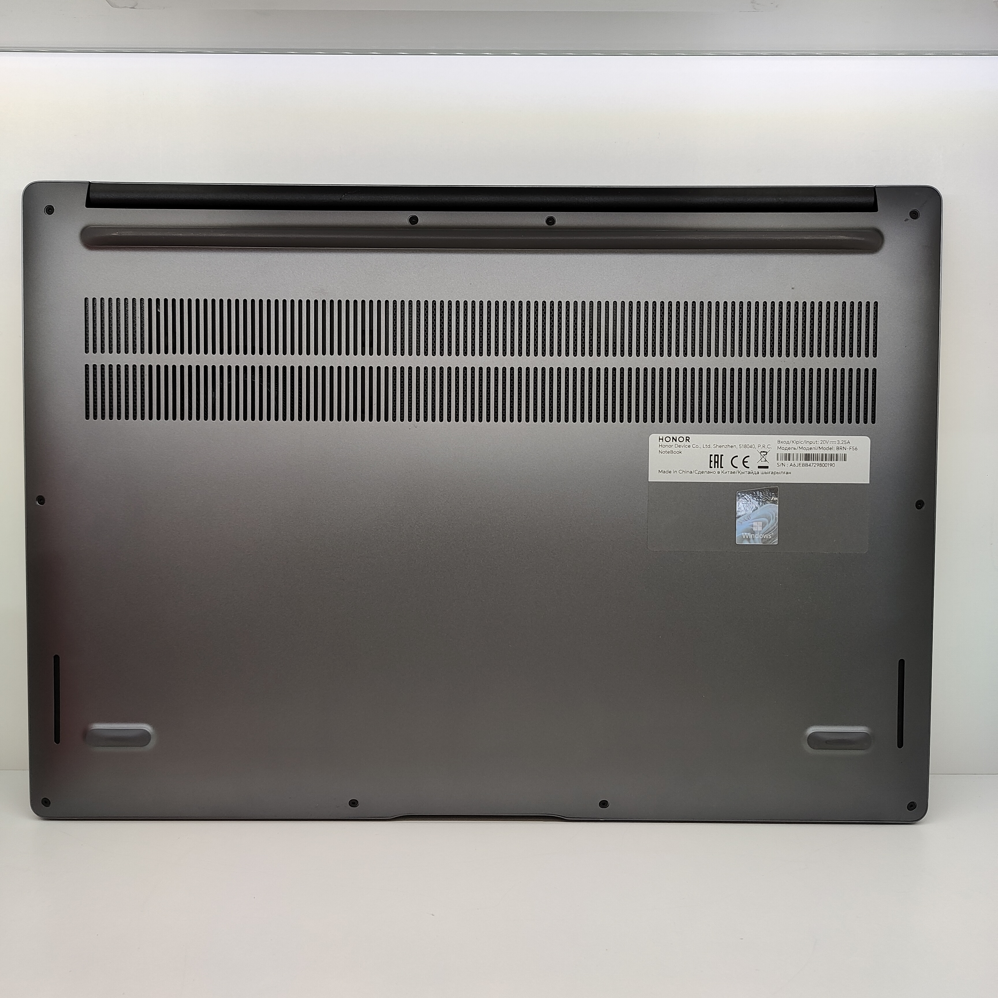 Ноутбук Honor MagicBook X 16 BRN-F56, серый, 16", Intel Core i5, 16/512 ГБ