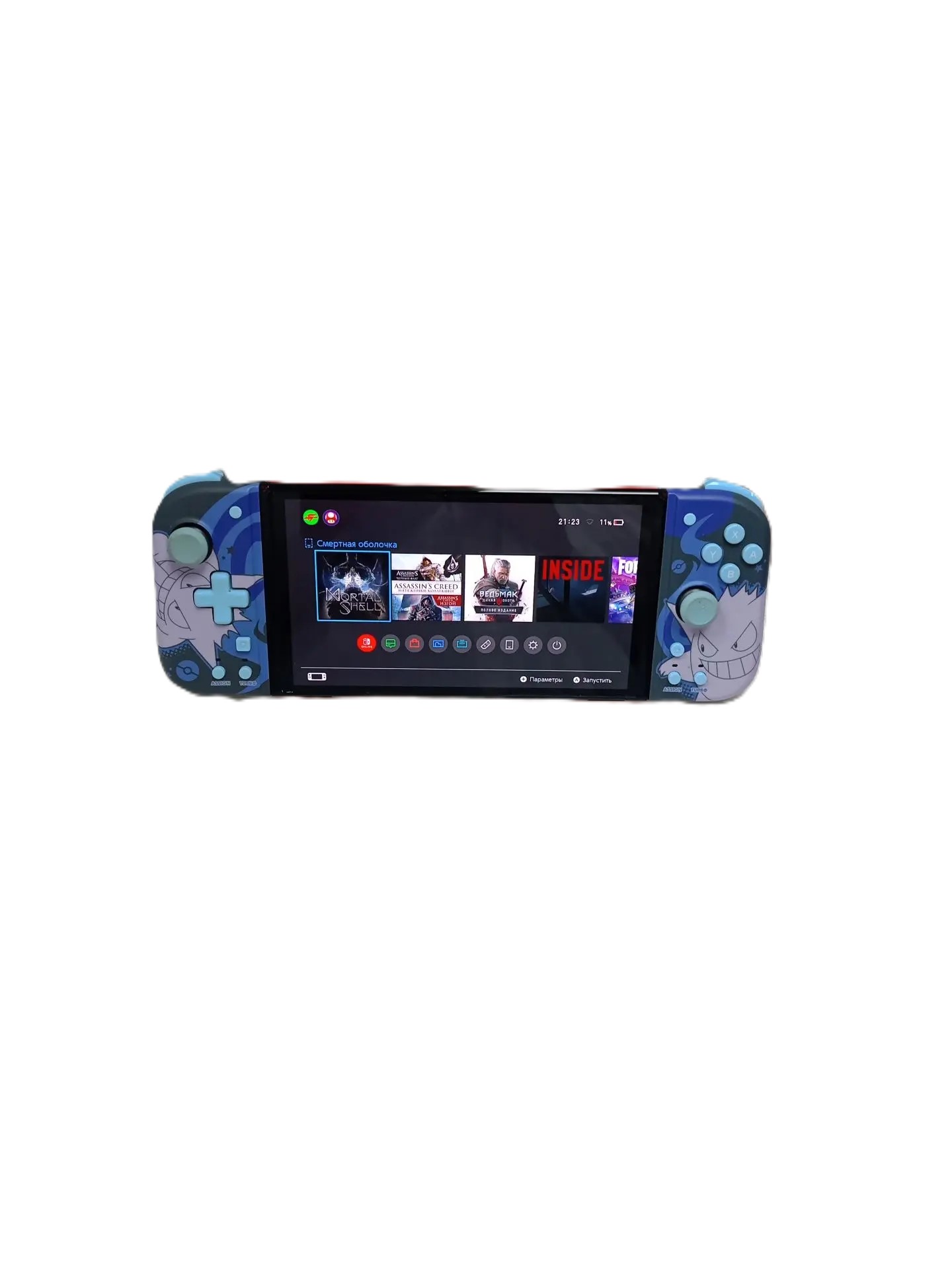 Портативная игровая консоль Nintendo Switch OLED HEG-001, красная-1
