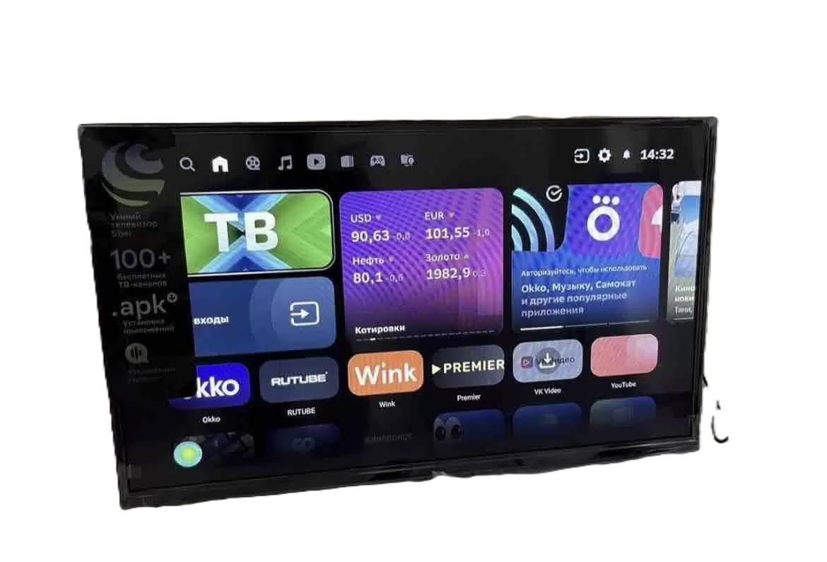 Телевизор SBER SDX-32H2128, 32", Full HD, чёрный-1