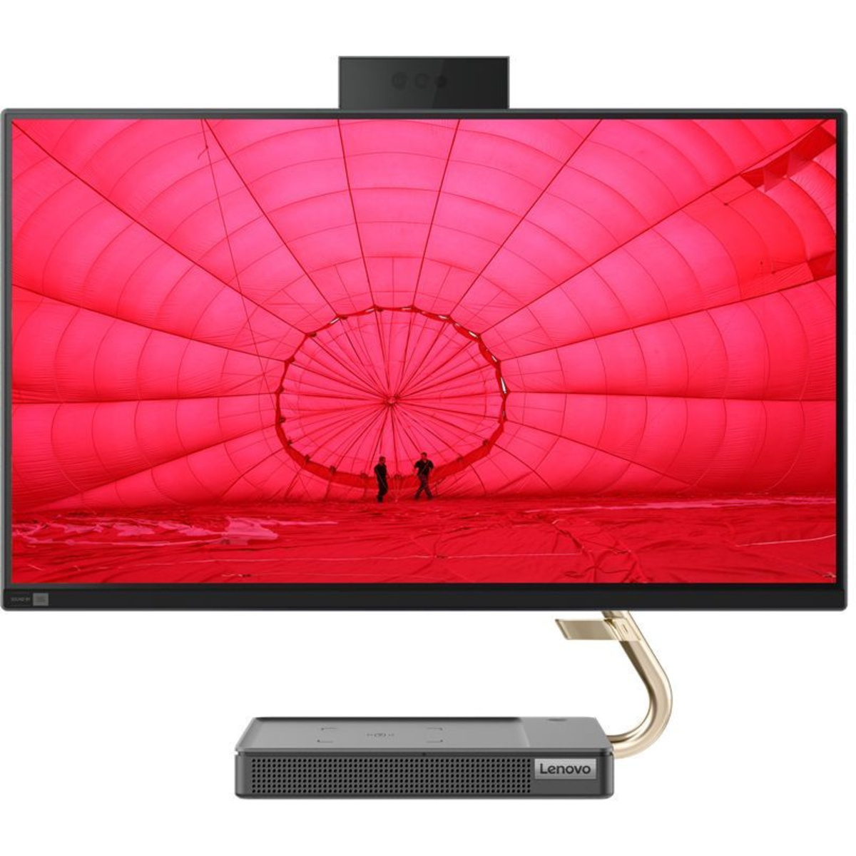 Моноблок Lenovo IdeaCentre AIO 5 24IOB6, 23,8", Intel Core i7-11700T, 16 ГБ ОЗУ, 512 ГБ SSD, чёрный-1