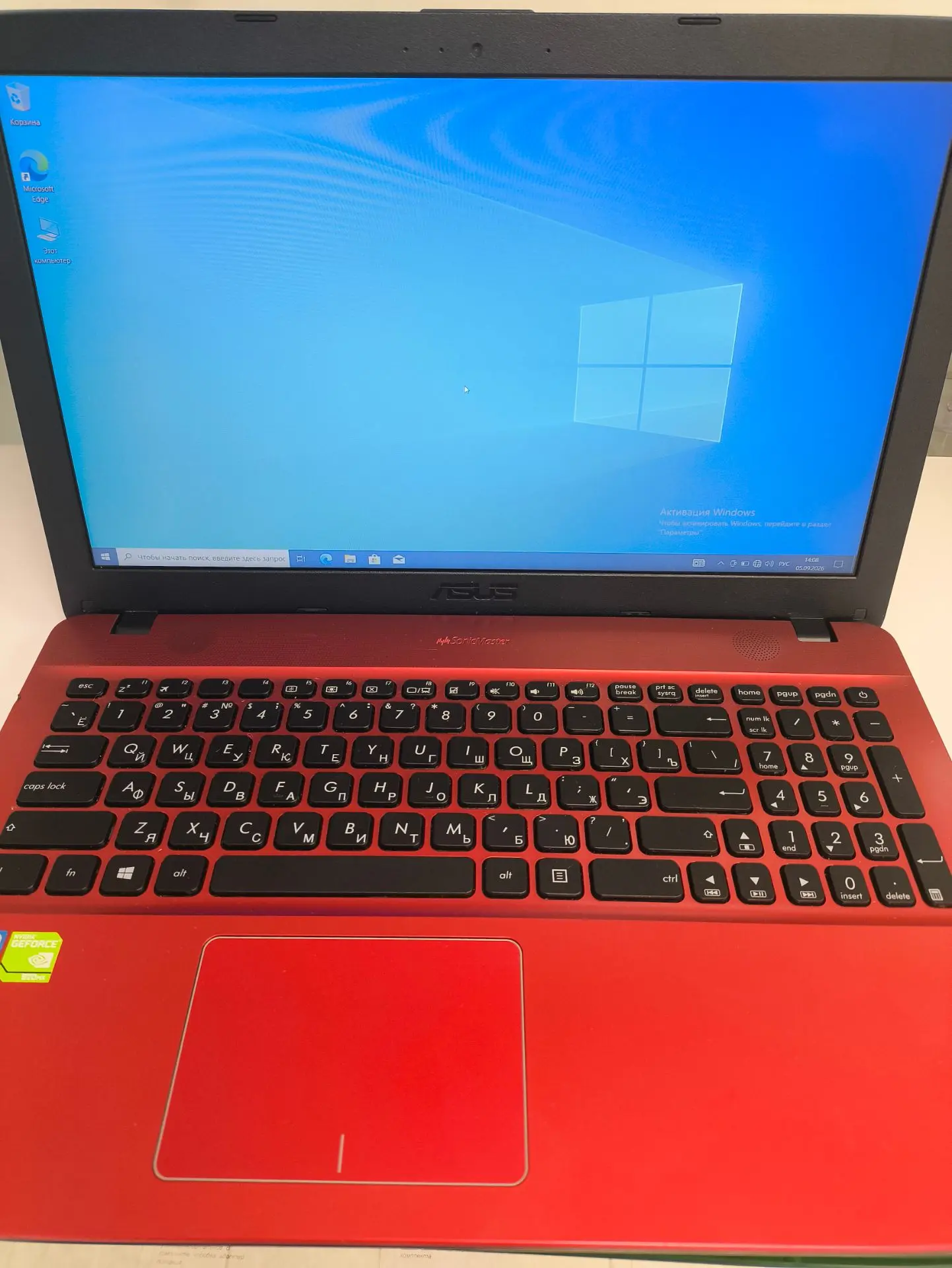 Ноутбук ASUS R541UV-DM1590T, 15,6", Intel Core i3, 6 ГБ ОЗУ, 1 ТБ HDD, красный-1