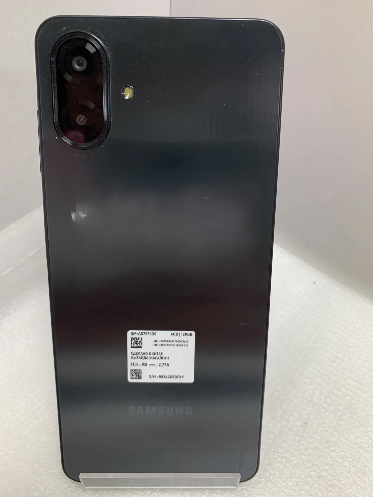 Смартфон Samsung Galaxy A07, 6/128 ГБ, чёрный