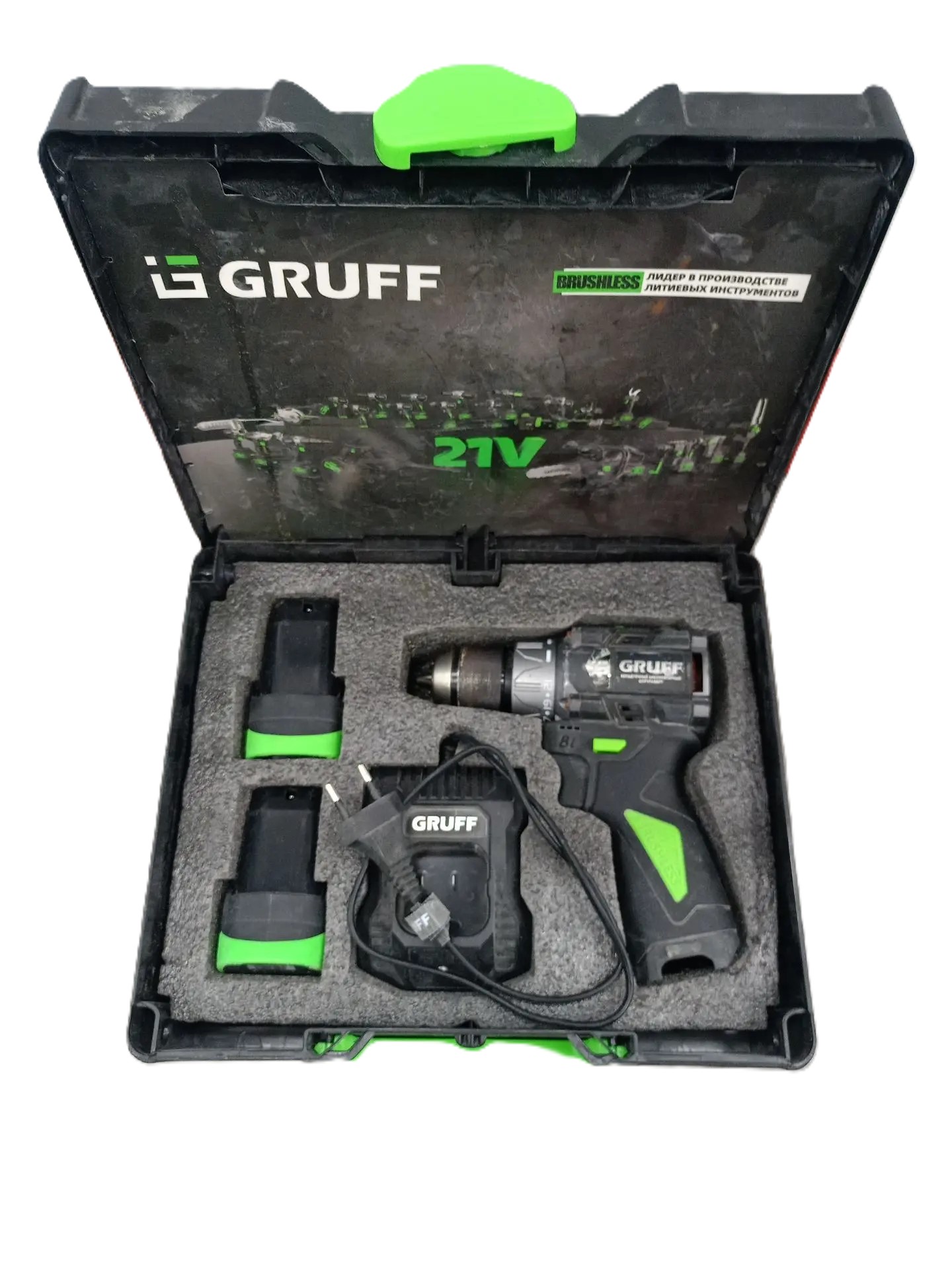 Шуруповёрт Grundfos GRUFF 18V2Ah-1