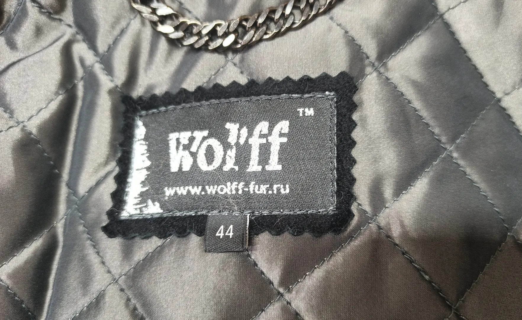 Куртка женская Wolff с капюшоном, коричневый, размер 44