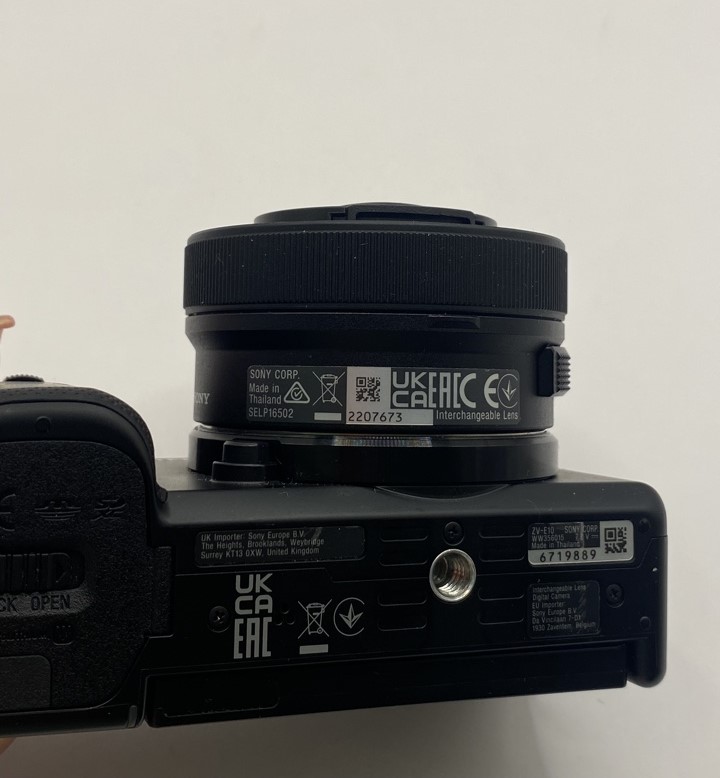 Фотоаппарат Sony ZV-E10, чёрный