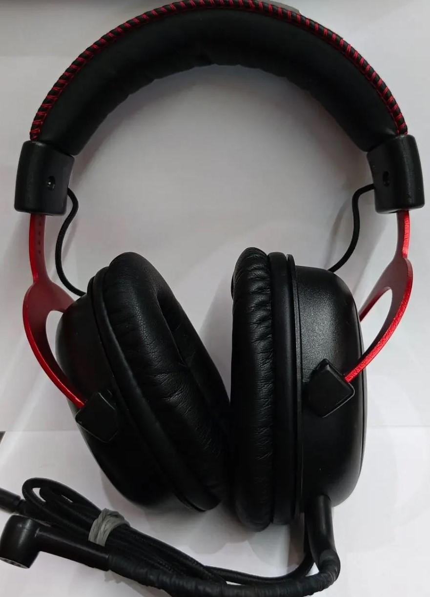Игровые наушники ASUS TUF GAMING H3 RED, чёрные-1
