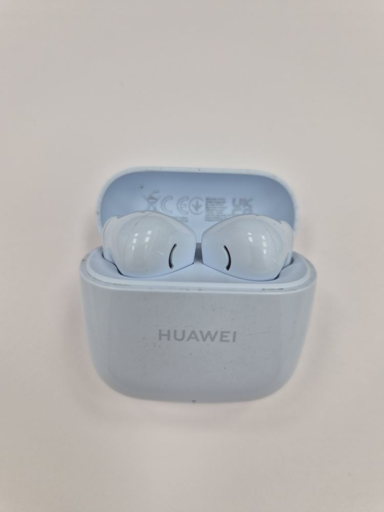 Наушники Huawei, голубые