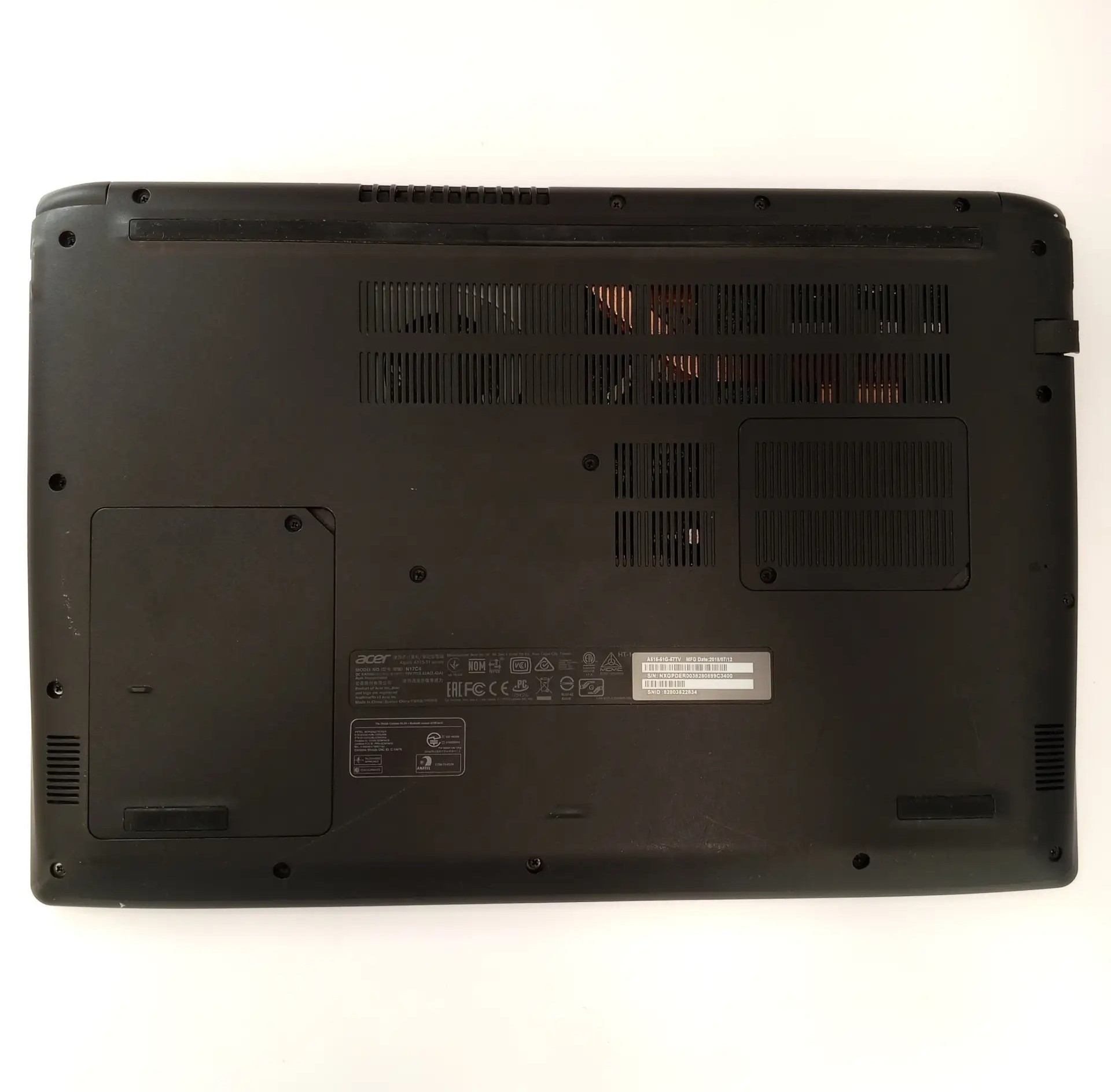 Ноутбук ACER ACTR/N17C4. Ноутбук ACER ACTR/N17C4. Aspire A515-51G Цвет: серый Диагональ: 15.6. 