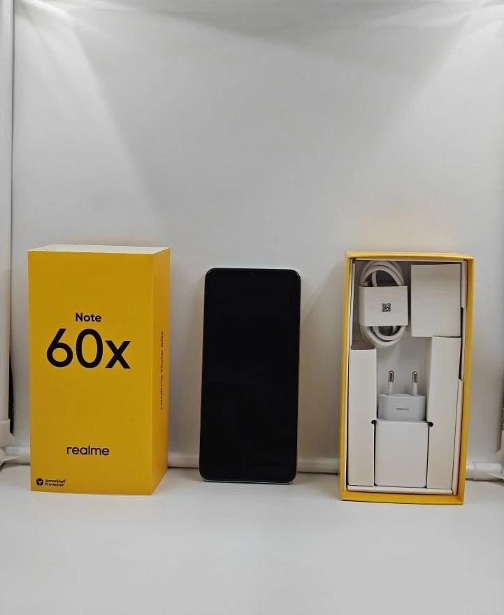 Смартфон Realme Note 60X, 3/64 ГБ, зелёный