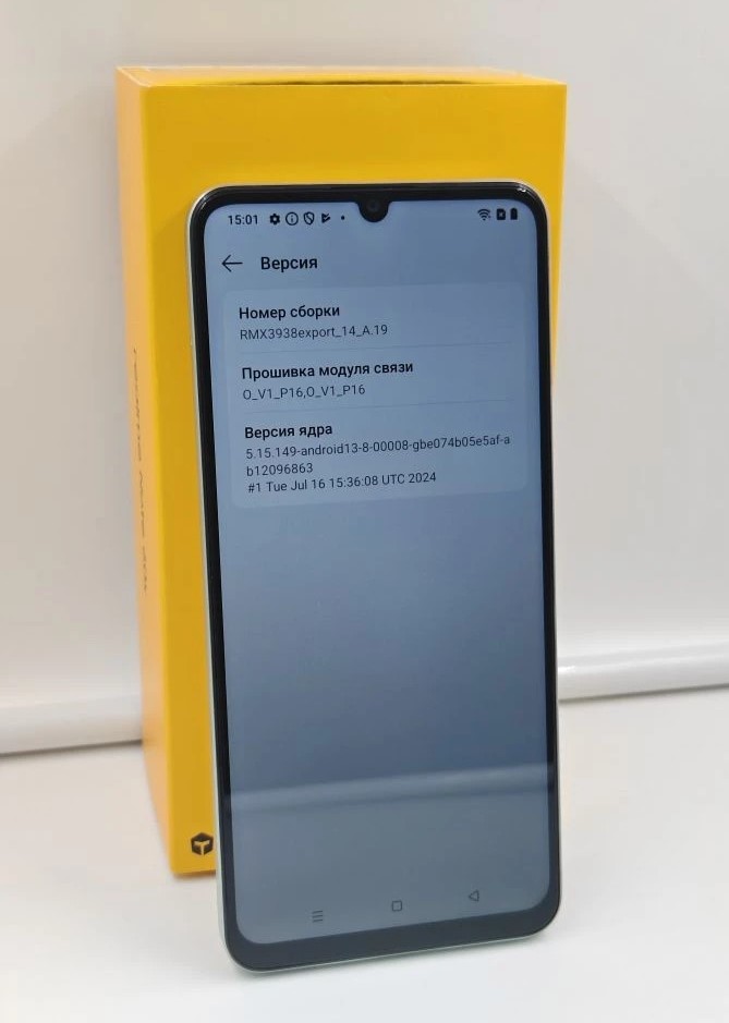 Смартфон Realme Note 60X, 3/64 ГБ, зелёный-7