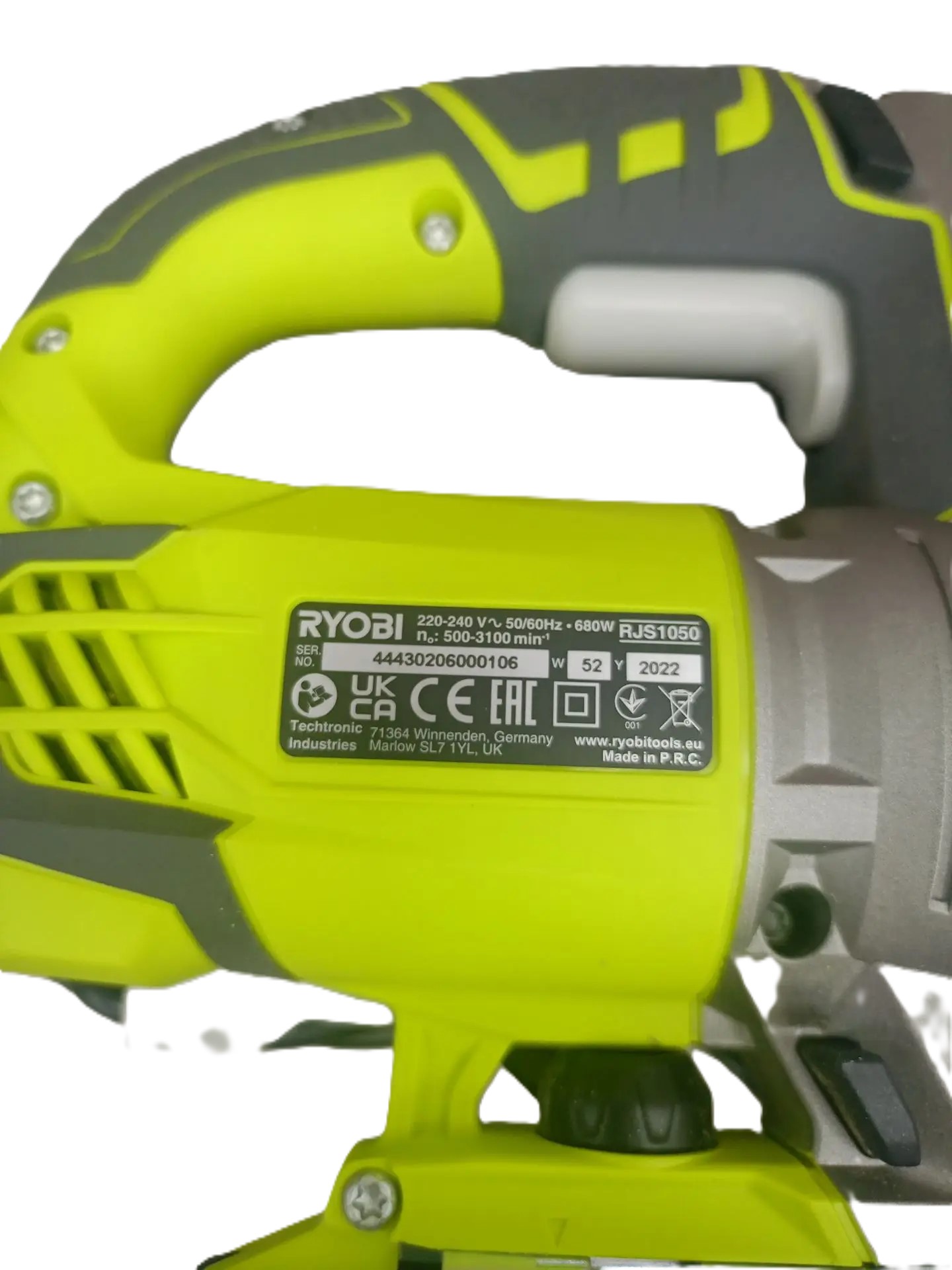 Электролобзик RYOBI