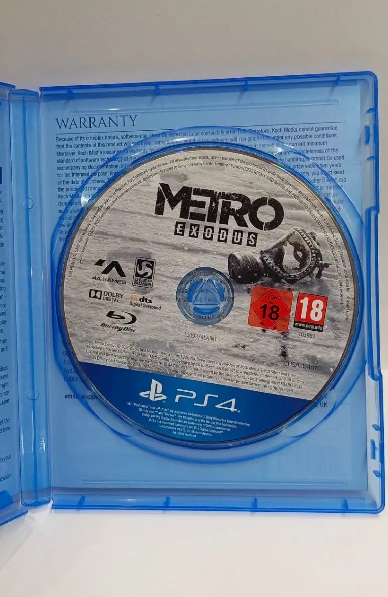 Игровые диски для PS4, б/у-3